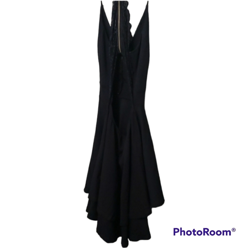 Windsor dress women’s size medium black lace sexy open back Witchy Fairy - Picture 6 of 15